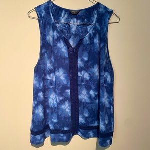 🌼 5 for $15 🌼 Denver Hayes Boho sleeveless top (Sz L)